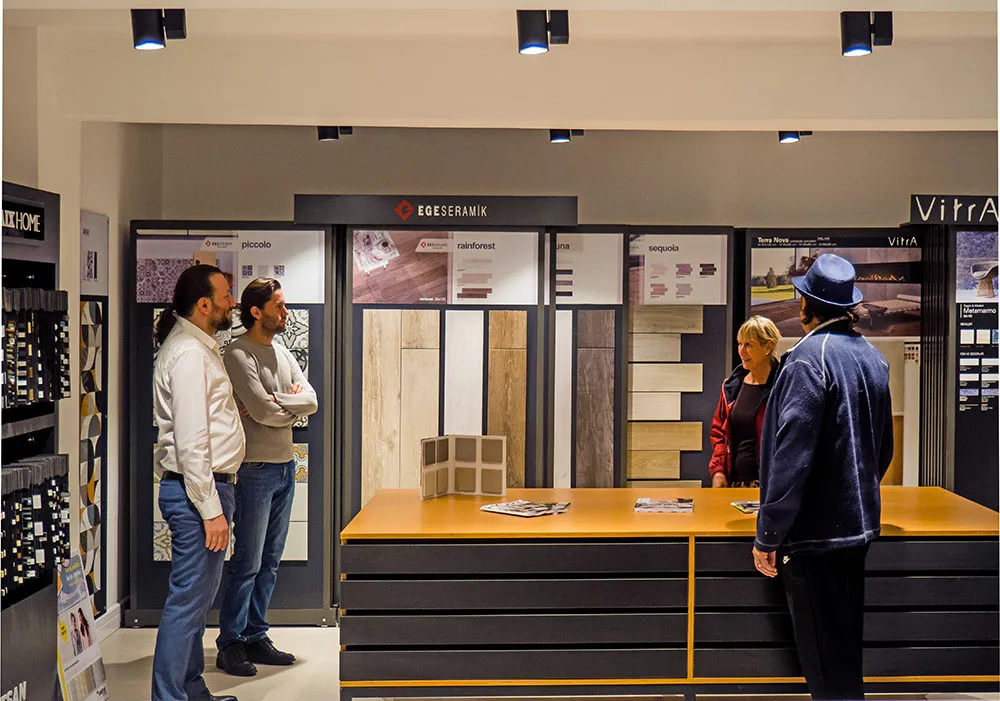 Showroom açılışı
